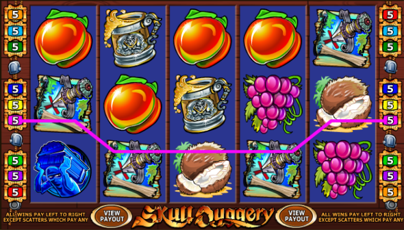 Haz click y juega el juego de tragamonedas gratis Skull Duggery Juego de tragamonedas Skull Duggery
