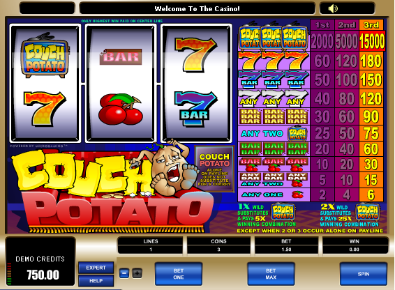 Juego de tragamonedas Couch Potato 