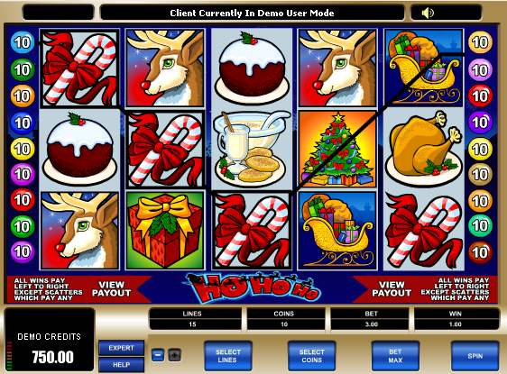 Juego de tragamonedas Ho Ho Ho