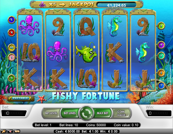 Haz click y juega el juego de tragamonedas gratis Fishy Fortune Fishy Fortune juegos de tragamonedas gratis