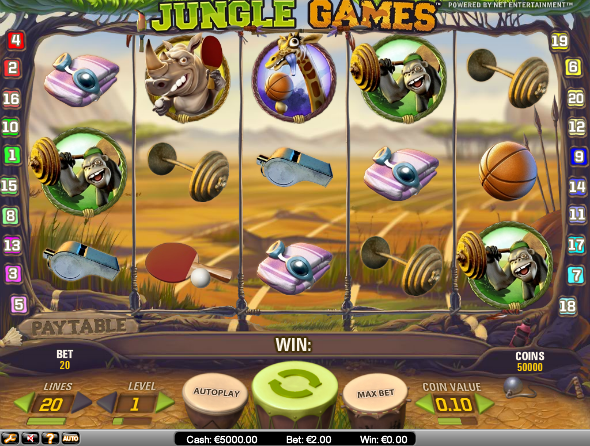 Jungle juegos de tragamonedas gratis 