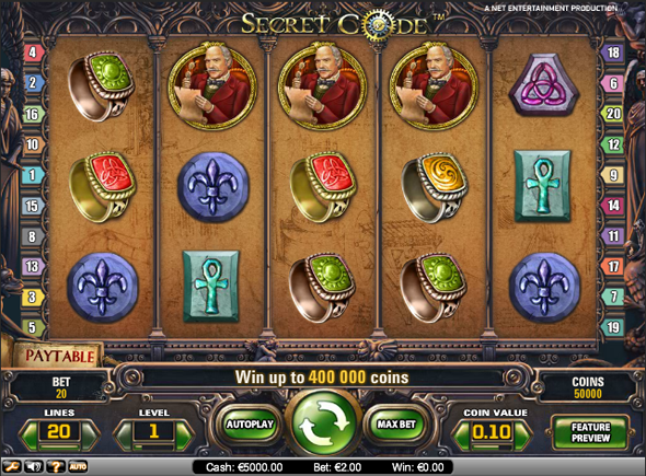Secret Code juegos de tragamonedas gratis