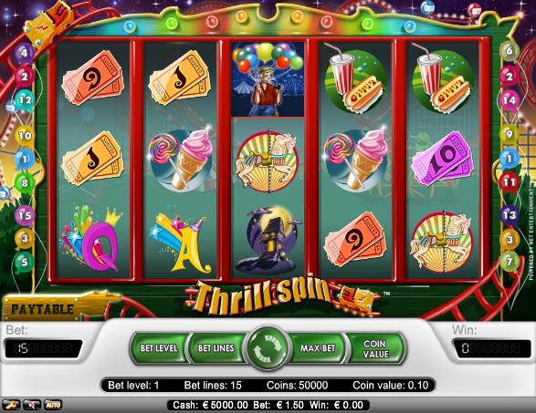 Thrill Spin juegos de tragamonedas gratis