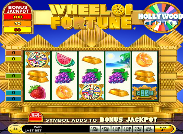 Wheel of Fortune 1 juegos de tragamonedas gratis