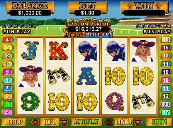 Derby Dollars juegos de tragamonedas gratis