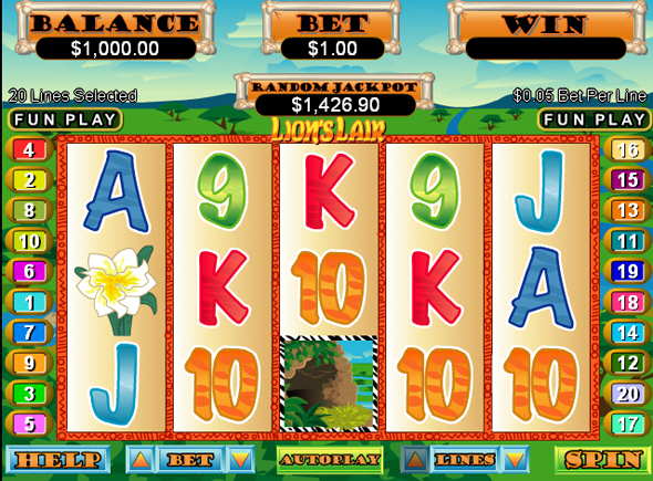 Lions Lair juegos de tragamonedas gratis