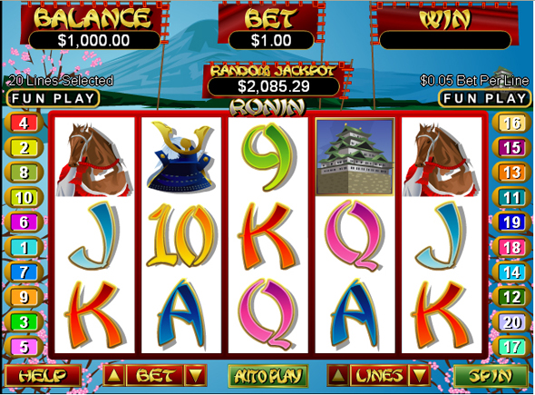 Ronin juegos de tragamonedas gratis