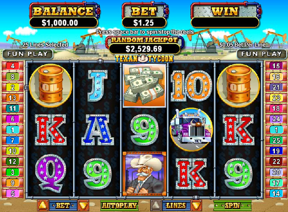 Texan Tycoon juegos de tragamonedas gratis