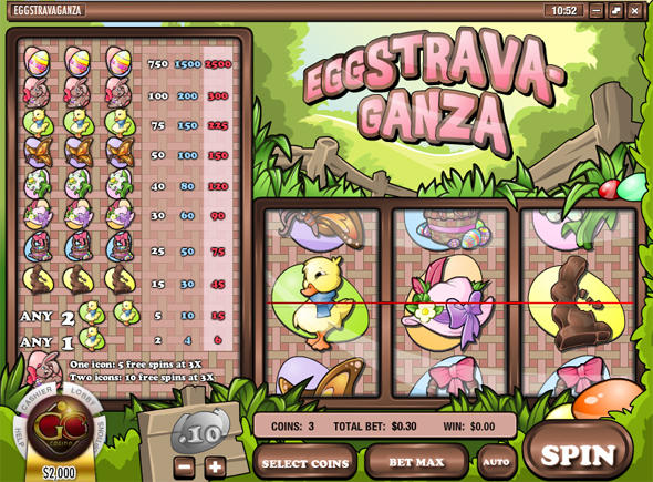 Eggstravaganza juegos de tragamonedas gratis