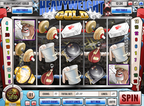 Heavyweight Gold juegos de tragamonedas gratis