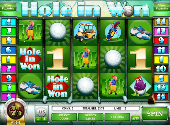 Haz click y juega el juego de tragamonedas gratis free Hole in Won Hole in Won juegos de tragamonedas gratis