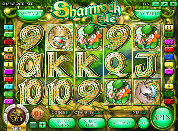 Shamrock Isle juegos de tragamonedas gratis