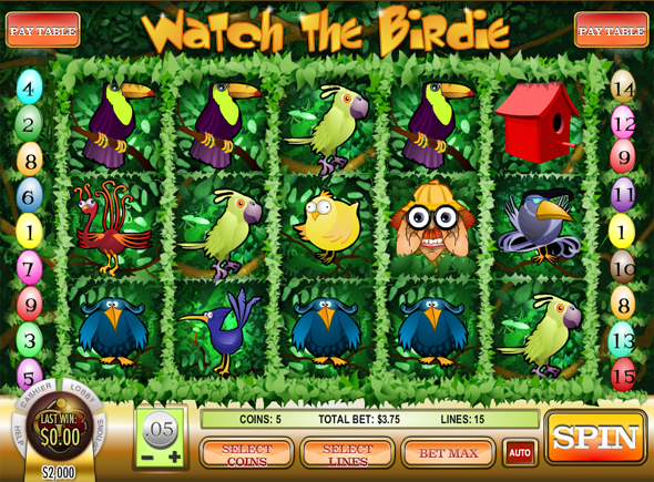 Watch the Birdie juegos de tragamonedas gratis