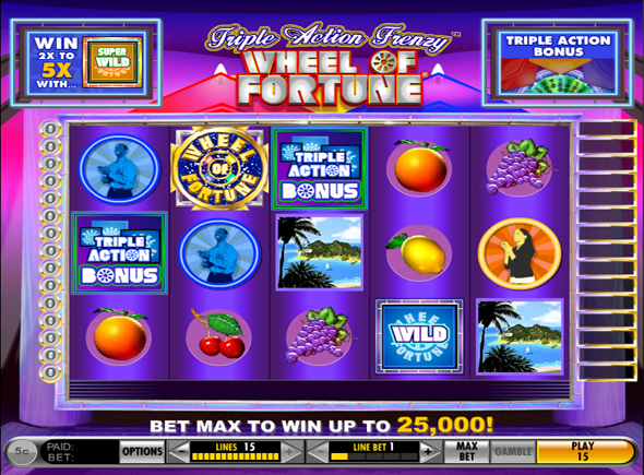 Juego de tragamonedas Wheel of Fortune 2  