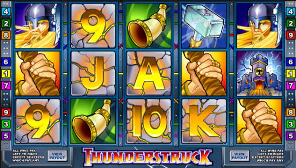 Juego de tragamonedas Thunderstruck